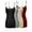 4PK - Black/H. Grey/Taupe/D. Red, variant on 4 Packs - TheLovely Women's & Plus Size Basic Solid Long Length Adjustable Spaghetti Strap Tank Top Camisole (4PK - Black/Black/Black/Black, S)