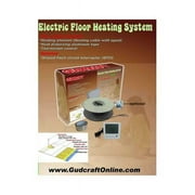 Aleko FLOOR1250W-APE 1250W Warm Electric Tile Radiant Heating Kit