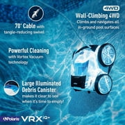 Polaris VRX iQ+ Robotic Pool Cleaner with iAquaLink Control FVRXIQP