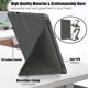 thumbnail image 5 of Funda protectora plegable delgada inteligente Strade Fareast Limited para Fire HD10 plus 2021 gris, 5 of 8