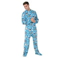 thumbnail image 4 of Footed Pajamas - Winter Wonderland Adult Fleece One Piece - Adult - XSmall (Fits 5'2 - 5'4"), 4 of 5