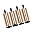 thumbnail image 1 of 4x Sofa Feet Metal Furniture Legs Rustproof Adjustable Height Support Leg for Furniture Modern Style Replacement Couch Legs for Table Chair , gold 10cm, 1 of 8