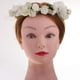thumbnail image 4 of Accesorio para el nupcial de de la del cabellero de la diadema de de de Boho , G blanca Salvador Dali Diadema de flores, 4 of 10