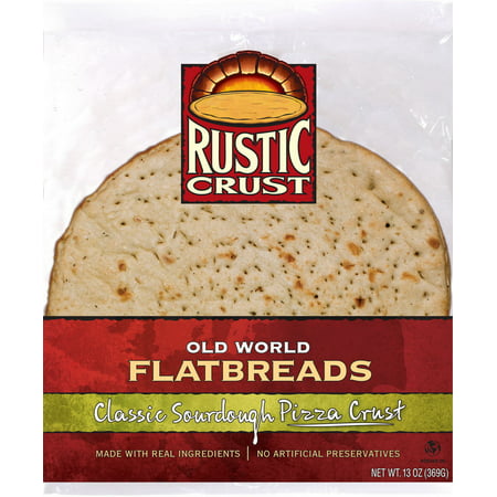 (Price/Case)Rustic Crust 1204 12 Classic Sour Dough Pizza Crust