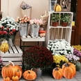 thumbnail image 2 of 7Pcs Halloween Foam Simulation Pumpkin Model Craft Party Home Decoration, 2 of 6