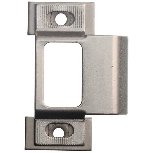 Ultra Hardware 58119 2 3/4" Satin Nickel Adjustable Latchbolt Strike
