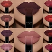 Matte Lipstick, Lip Liner, Long Lasting Non Stick Cup Stay On 24 Hours Liquid Lipstick Set, Velvet Soft Smooth Texture, High Coverage Pigmented Color, Comfortable Lightweight Feel, Cruelty Free