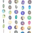 thumbnail image 3 of 3 Ft. x 6 Ft. Throwback CD Disc Cardstock Hanging Curtain Backdrop, 3 of 3