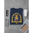 thumbnail image 3 of Churrofic Times Ahead Cartoon Snack Graphic - Fun Foodie Design Men's T-shirt, 3 of 4