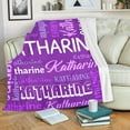 thumbnail image 5 of Personalized Blankets with Name Custom Blanket for Adult Kids Baby Customized Blanket Monogrammed Blankets Gifts for Women Men Girls Boys, 5 of 6