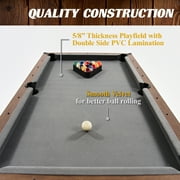 Barrington Billiards Urban Collection 66” Pool Table with Accessories Included, Gray