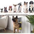 thumbnail image 6 of Extra Large Dog Door Replacement Flaps with Screws, Compatible with PetSafe Freedom Doggie Doors PAC 11-11040, Measures 13 1/8”x 24 7/8”, Flexible, Durable, BPA-Free, Weather Resistant Materials, 6 of 11