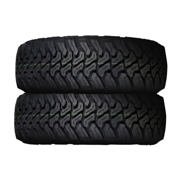 Set of 2 Accelera M/T-01 LT33X12.50R20 114Q E Tires