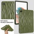 thumbnail image 5 of for Samsung Galaxy Tab A9+ Case Back Cover, 3D Wave Design Shockproof Smooth Soft Ultra Slim Light Protective Shell with Screen Protector Capacitive Pen, 5 of 8