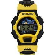 Batman Male Child' Sport Watch, Yellow and Black
