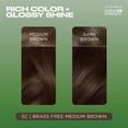 thumbnail image 4 of Tinte para el cabello Clairol Natural Instincts Demi-Permanent 5C Brown x3, 4 of 9