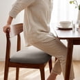 thumbnail image 5 of Stretch Dining Chair Seat Covers Elastic Scratch Resistant Dustproof Chair Cushion Slipcover for Kitchen Dining Room Restaurant Seat Protector, 5 of 6