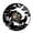 Without LED, variant on Howling Wolf at Moon Wall Art Decor Wall Clock Vinyl Record Wall Clock Wildlife Forest Wolf Wall Sign Vinyl Record Timepiece With LED