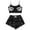 Z33-Dark Gray, variant on Women's Halloween Cute Ghost Print Pajama Set Cami Top Elastic Waist Shorts 2-Piece Nightwear Set Funny Skeleton Sleepwear