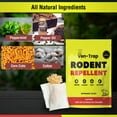 thumbnail image 2 of 12 Pack Mouse Rodent Repellent Outdoor, Chipmunk Repellent, Ultrapowerful Natural and Safe Deterrent Keeps Away from Rodents for Attic, Garden, Bird Feeders, Plants, Cars, RV’s, 2 of 7