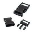 thumbnail image 4 of Paracord Planet Flat Side Release Buckles – Black, Plastic Buckles in Multiple Sizes and Packs – Straps, Crafting, and Replacement, 4 of 4