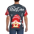thumbnail image 2 of Rocae Three Cute Christmas Gnomes for Men's Moisture-Wicking Crew Tee - T-Shirt for Sports, Outdoor Activities, and Casual WearMedium, 2 of 9