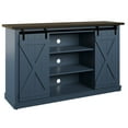 thumbnail image 5 of Twin Star Home TV Stand for TVs up to 60" with Sliding Barn Doors, 5 of 8