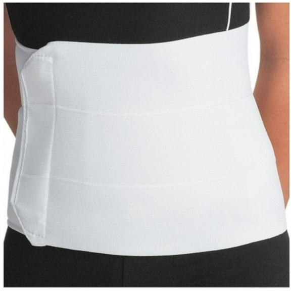 Procare Abdominal Support 7989070 One Size Fits Most, White 1 Each