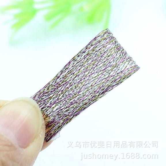 MRLESS Copper Wire Elastic Mesh for Hole Blocking, Metal Wire Mesh for Jewelry Making, Crafts, Brooches, Hairbands and Projects