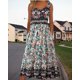 thumbnail image 2 of Vestido largo Medlor Boho con estampado floral sin mangas para mujer, 2 of 5