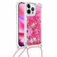 thumbnail image 2 of Funda FOXDOCK para iPhone 16 Pro Max con Cuerda Ajustable, Brillo Líquido, Protección Antigolpes y Lente – Ideal para Regalo, 2 of 6