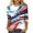 F-Multicolor, variant on American Flag Women Shirt Women Red White and Blue Shirt 4th of July T Shirt Women 4th of July Women Tops Womens 4th of July Tees Casual Crewneck 3/4 Sleeve Loose T Shirt Ladies Blouses Shirts