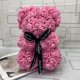 thumbnail image 1 of Regalo del Día de San Valentín, rosa roja de 25cm, oso de peluche, flor rosa, decoración Artificial, regalos de Navidad, regalo de San Valentín para mujer, 1 of 1