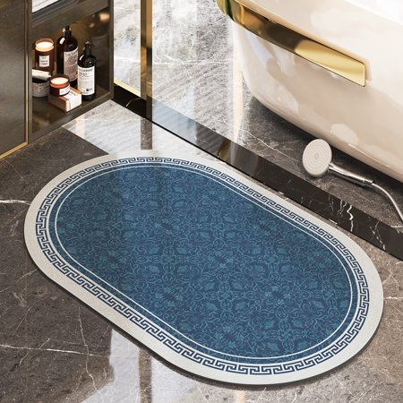 Diatom Mud Floor Mat Absorbent Diatomite Bath Mat Non-slip Bathroom Floor Mats for Home Kitchen Bedroom Bathroom A16
