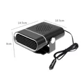 thumbnail image 6 of 12V/24V 1000W Car Heater Electric Heating Fan Portable Electric Dryer Windshield Defogging Demister Defroster For Car Home, 6 of 10