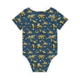 thumbnail image 5 of Balery Modern Excavator Pattern Baby Climbing Clothes Infant Bodysuit Cute Infant Bodysuit Baby Romper-3 Months, 5 of 7