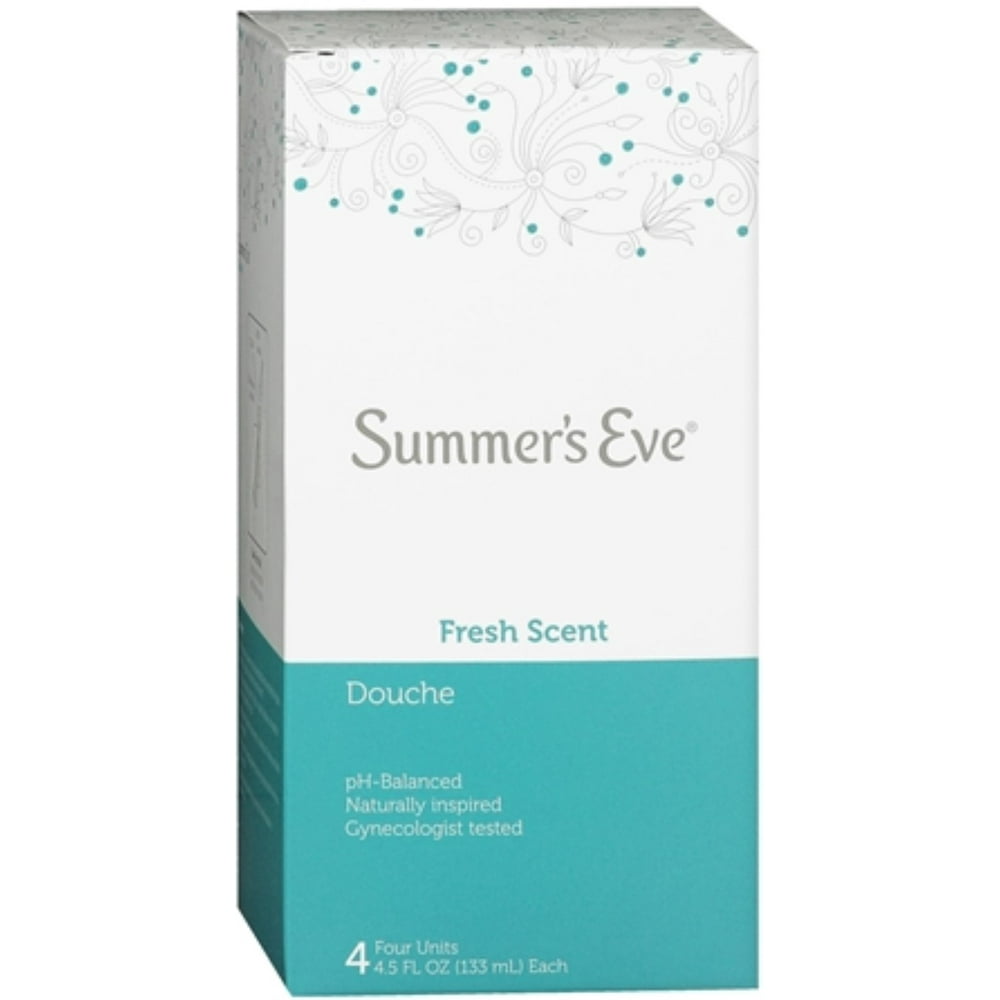 Summer's Eve Douche Fresh Scent 4 Each (Pack of 3)