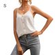 thumbnail image 1 of Chaleco de mujer Monstrate Camiseta transpirable color sólido suelta verano Blanco S AP001244-01, 1 of 7