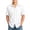 White, variant on HAiming Boys School Shirts Summer Short Sleeve Collared Uniform Tee with Pockets Loose Casual Solid Color Blouses Outwear Kids Tops