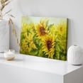 thumbnail image 4 of wall26 Canvas Prints Wall Art - Sunflowers in Oil Painting Style | Modern Wall Decor/Home Decoration Stretched Gallery Canvas Wrap Giclee Print &amp; Ready to Hang - 24" x 36", 4 of 7