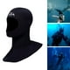 thumbnail image 3 of Buceo Traje de neopreno Capucha Sombrero de esnórquel Gorra con pechera XL negro Sunnimix Capucha de traje de buceo, 3 of 7