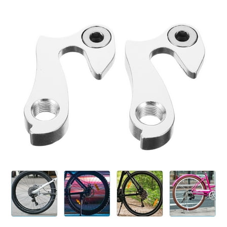LULULION Cycling Gears Aluminium Alloy Bike Rear Derailleur Hangers 2Pcs