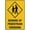 Warning Sign 3, variant on Beware of Opening Door 8"x12" Workplace Metal Tin Sign, Industrial Commercial Series Sign, Facility Safety Sign, Indoor Outdoor Use