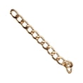thumbnail image 3 of Cadenas de aluminio de 32,8 pies para manualidades, estilo elegante, cadena de metal para manualidades, cadena para hacer joyas, para bolso, color dorado, 3 of 12