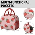 thumbnail image 6 of Lunch Bag Lunch Box for Women Men,Strawberry (28)-new_33 Cooler Bag Small Leakproof Cute Lunch Cooler with for Student Bento Bag, 6 of 7
