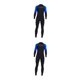 thumbnail image 2 of Greeniant Men Diving Wetsuit for Water Sports Back Suit Full Body Surf Warm Wet Zip Type2 NO2, 2 of 6
