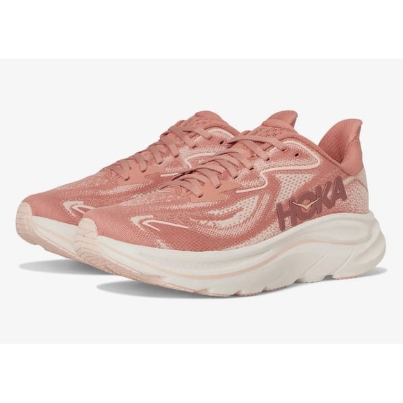 Hoka Clifton 10 Blush Pink Rose Latte Women's Running Shoe