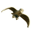 thumbnail image 4 of MLINS  Hummingbird Shaped Figurine Retro Statue Outdoors Chimes Solar Lights Office Golden, 4 of 8