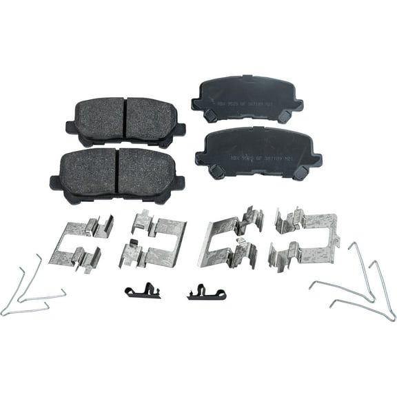 Brake Pad Set Compatible with 2012-2020, 2022 Honda Pilot 2014-2016 Acura MDX Rear