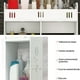 thumbnail image 4 of Xihbxyly Armario de Almacenamiento de Pared, Diseño Compacto Blanco, Estantería Multiusos, Organizador para Baño y Cocina, Elegante Decoración Del Hogar, Fácil Montaje, Tamaño 43 X 38 X 18 Cm., 4 of 7